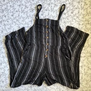 HOLLISTER STRIPED JUMPSUIT